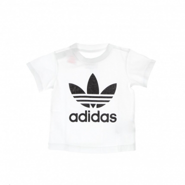 maglietta bambino trefoil tee WHITE/BLACK