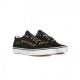 scarpa bassa bambino old skool leopard fur BLACK/TRUE WHITE