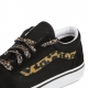 scarpa bassa bambino old skool leopard fur BLACK/TRUE WHITE