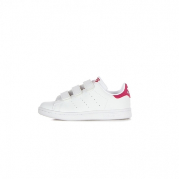 scarpa bassa bambino stan smith cf c CLOUD WHITE/CLOUD WHITE/BOLD PINK