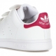 scarpa bassa bambino stan smith cf c CLOUD WHITE/CLOUD WHITE/BOLD PINK