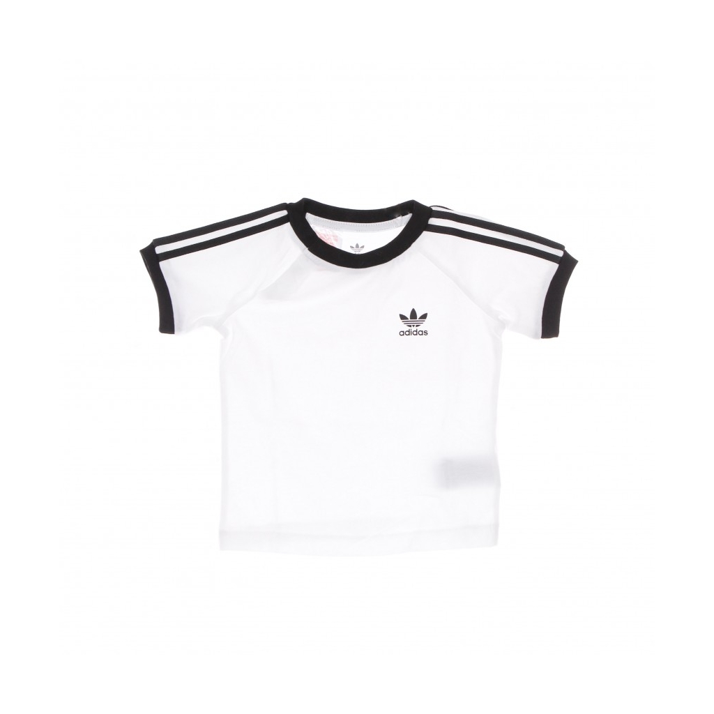 maglietta bambino 3-stripes tee WHITE/BLACK