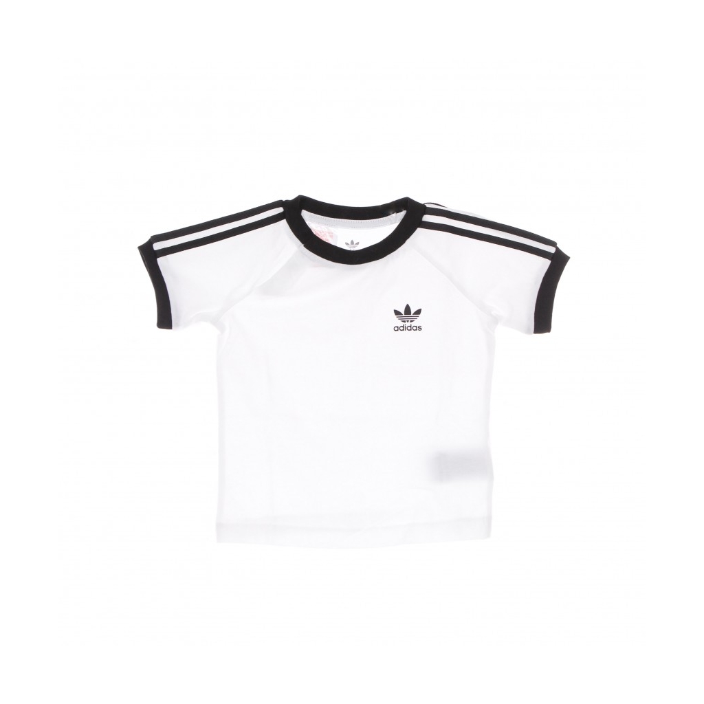 maglietta bambino 3-stripes tee WHITE/BLACK