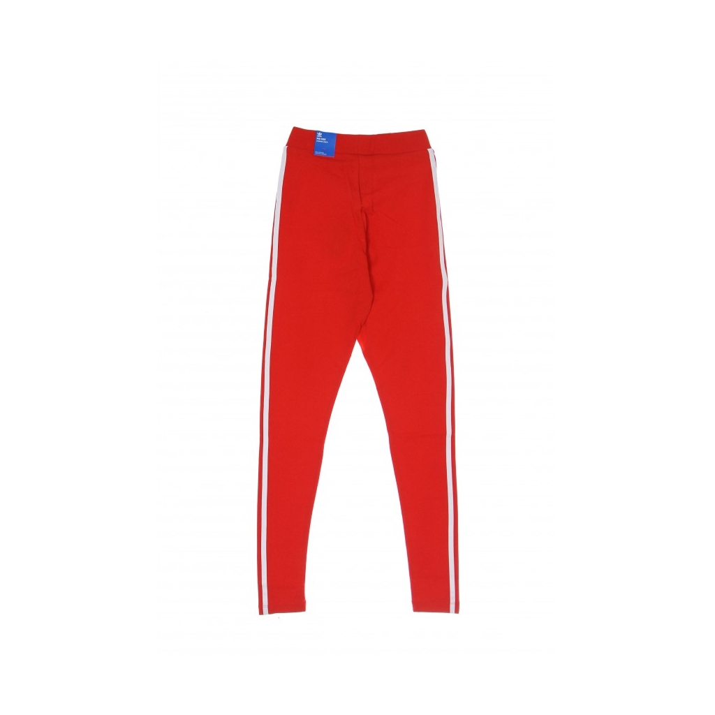 leggins donna 3 stripes tight RED