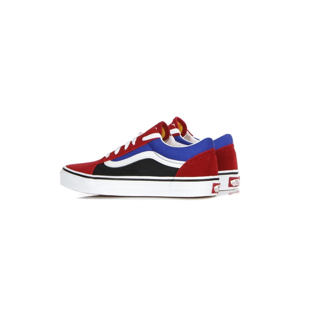 scarpa bassa bambino old skool easy logo CHILI PEPPER/NAUTICAL BLUE