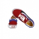 scarpa bassa bambino old skool easy logo CHILI PEPPER/NAUTICAL BLUE