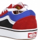 scarpa bassa bambino old skool easy logo CHILI PEPPER/NAUTICAL BLUE