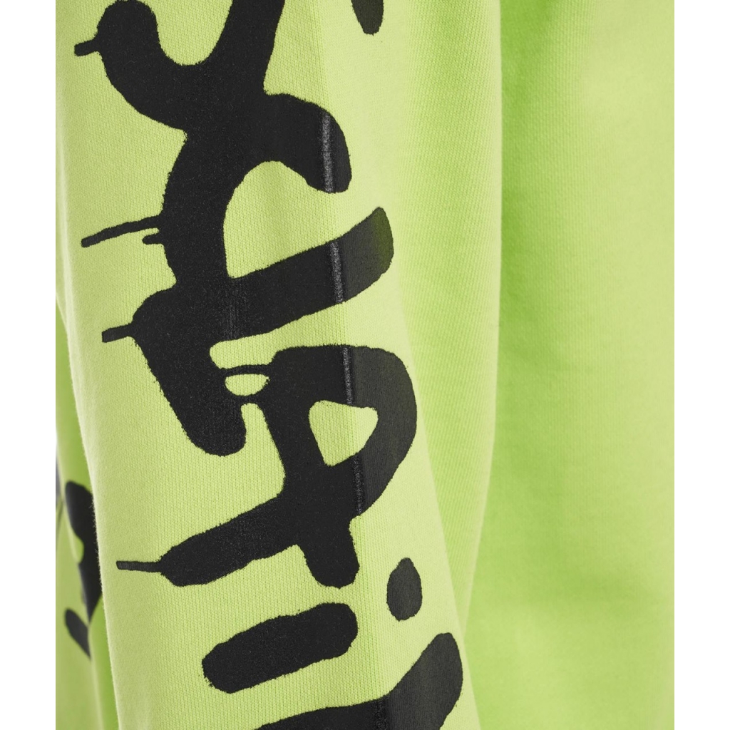 Felap con stampa logo giallo fluorescente