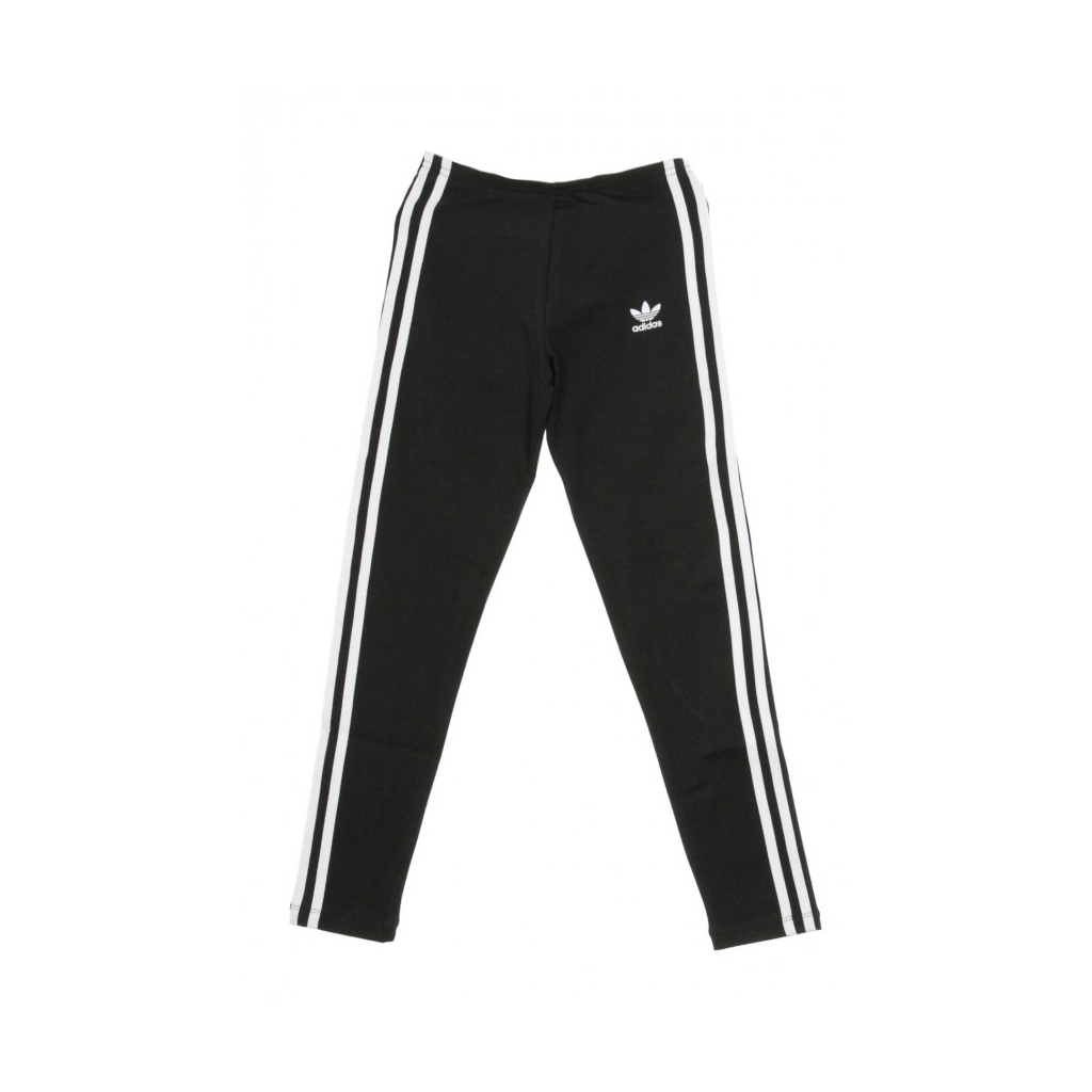 leggins bambino 3stripes legg BLACK/WHITE