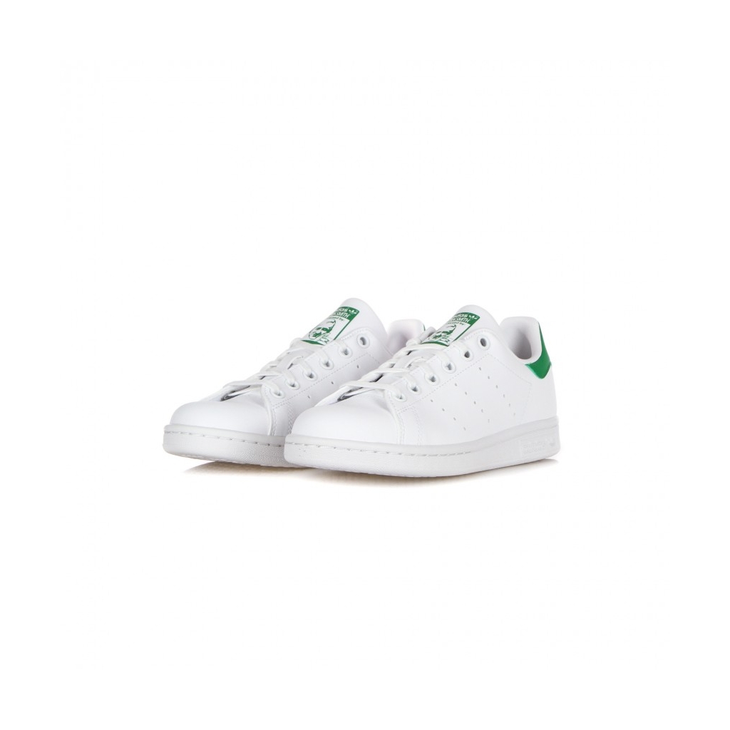 scarpa bassa bambino stan smith j CLOUD WHITE/CLOUD WHITE/GREEN