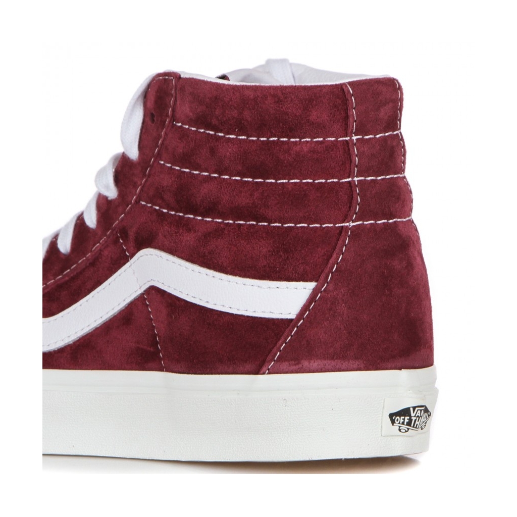 Vans altas store granates