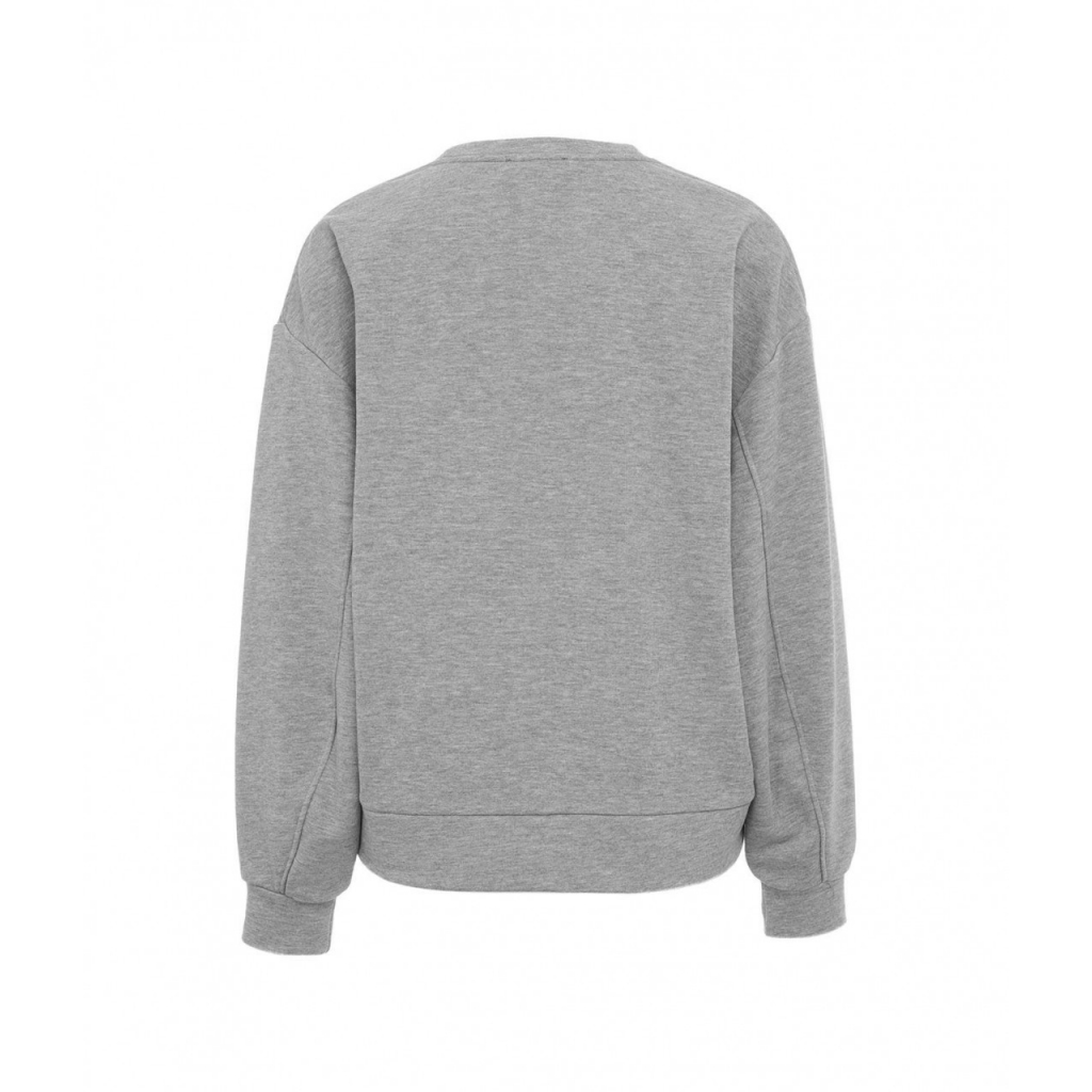 Sweater mit Logo grigio