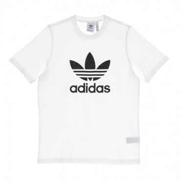 maglietta uomo trefoil tee WHITE/BLACK