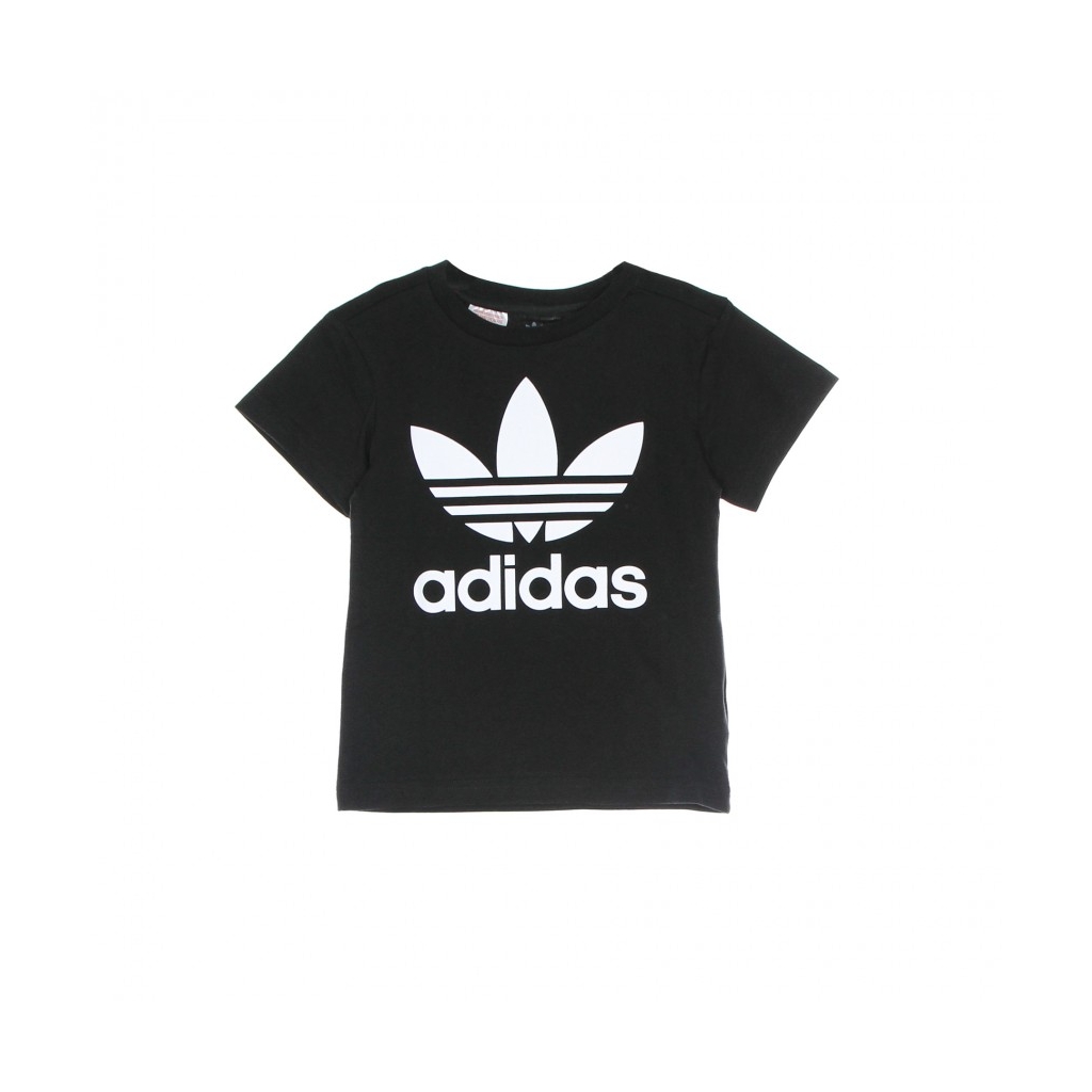 maglietta bambino trefoil tee BLACK/WHITE