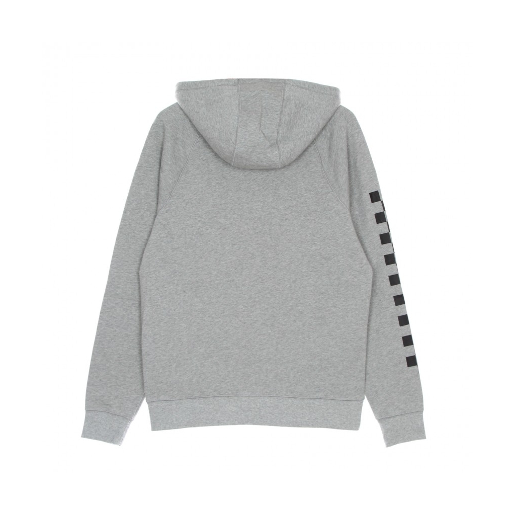 felpa cappuccio uomo versa standard hoodie CEMENT HEATHER/CHECKERBOARD