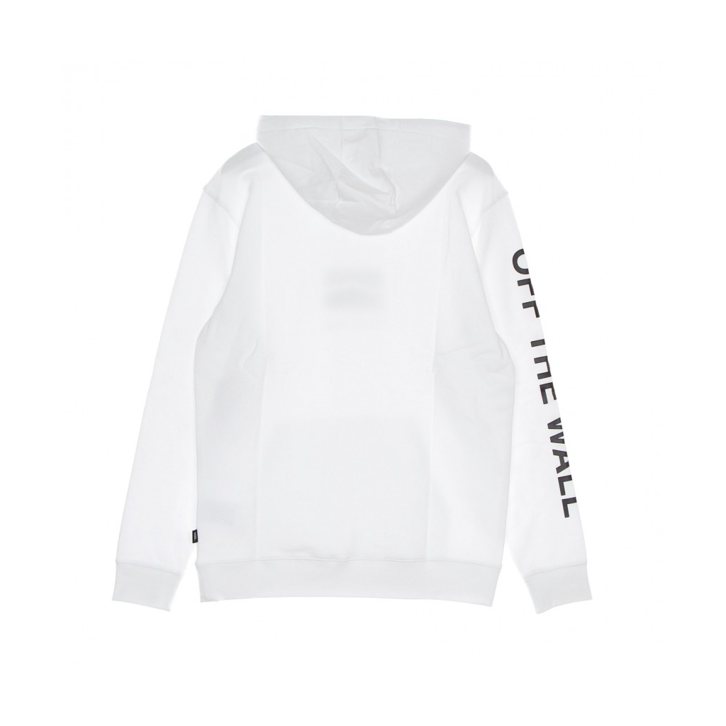 felpa cappuccio uomo sequence po ii hoodie WHITE