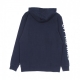 felpa cappuccio uomo sequence po ii hoodie DRESS BLUE