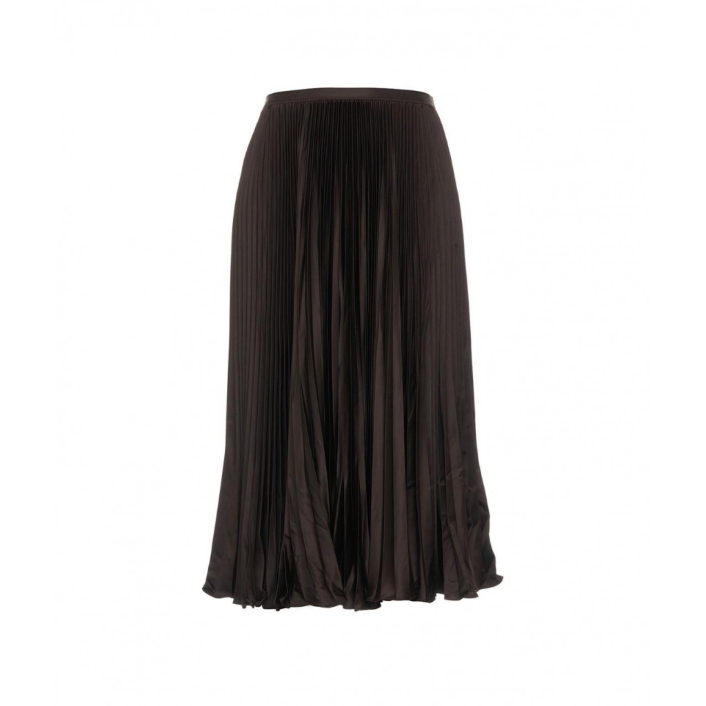 Gonna on sale marrone scuro