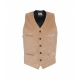 Gilet di velluto a coste Sebastian beige