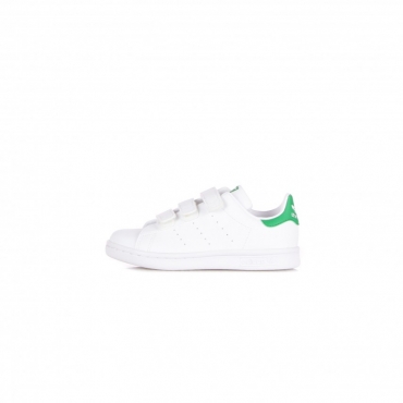 scarpa bassa bambino stan smith  cf c CLOUD WHITE/CLOUD WHITE/GREEN