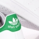 scarpa bassa bambino stan smith  cf c CLOUD WHITE/CLOUD WHITE/GREEN