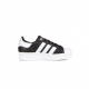 scarpa bassa donna superstar bold w CORE BLACK/CLOUD WHITE/GOLD METALLIC