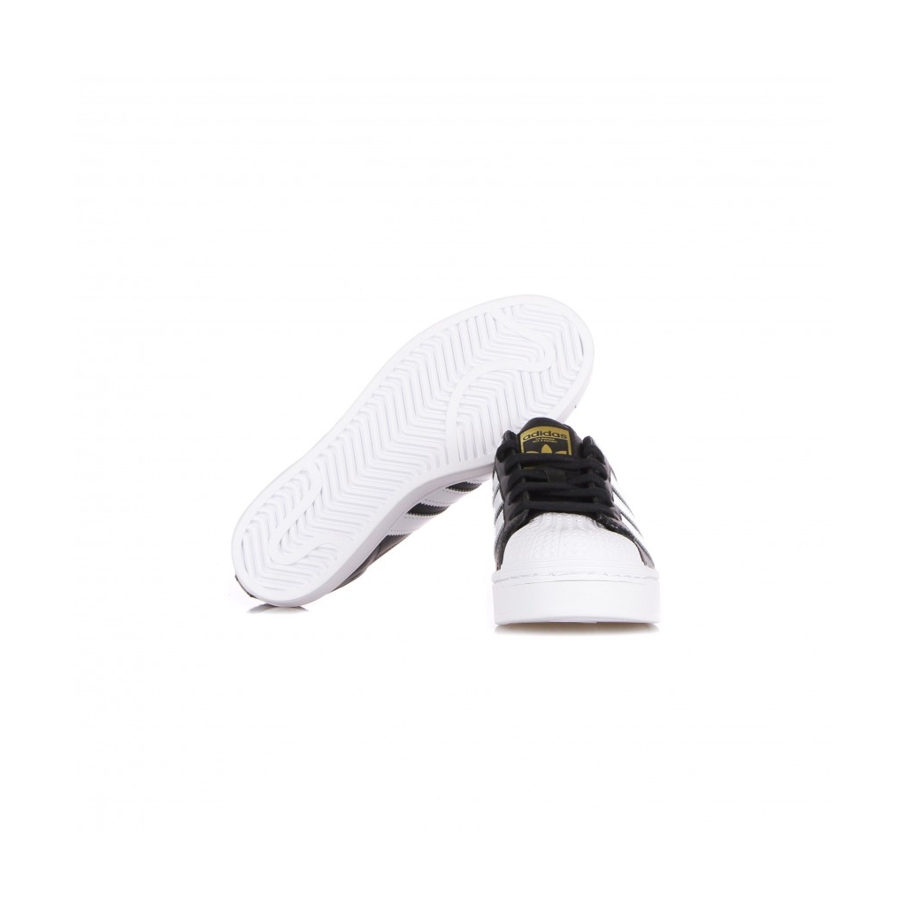scarpa bassa donna superstar bold w CORE BLACK/CLOUD WHITE/GOLD METALLIC