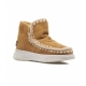 Boots Eskimo Jogger Glitter Logo marrone chiaro