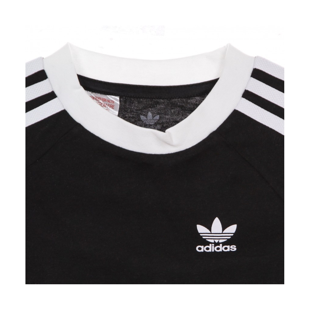 maglietta bambino 3 stripes adicolor tee BLACK/WHITE