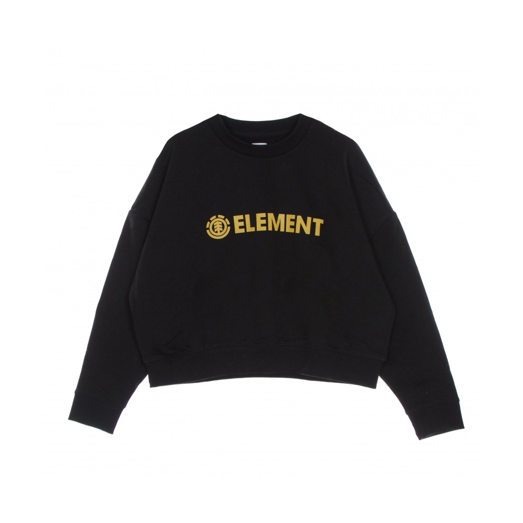 felpa girocollo donna logic crew FLINT BLACK