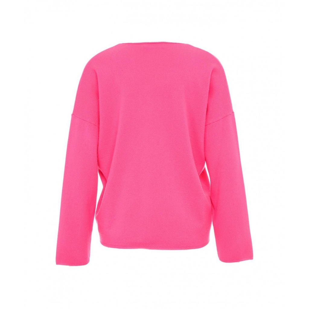 Maglione a maglia pink