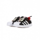 scarpa bassa bambino superstar 360 c x disney CORE BLACK/CLOUD WHITE/VIVID RED