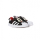 scarpa bassa bambino superstar 360 c x disney CORE BLACK/CLOUD WHITE/VIVID RED
