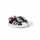 scarpa bassa bambino superstar 360 c x disney CORE BLACK/CLOUD WHITE/VIVID RED