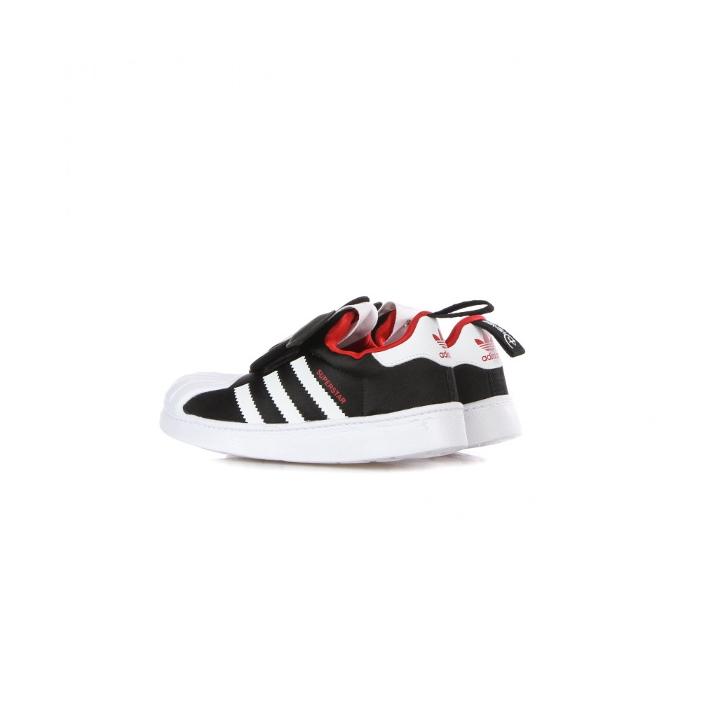 scarpa bassa bambino superstar 360 c x disney CORE BLACK/CLOUD WHITE/VIVID RED