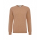 Maglione a maglia in cashmere Cammello