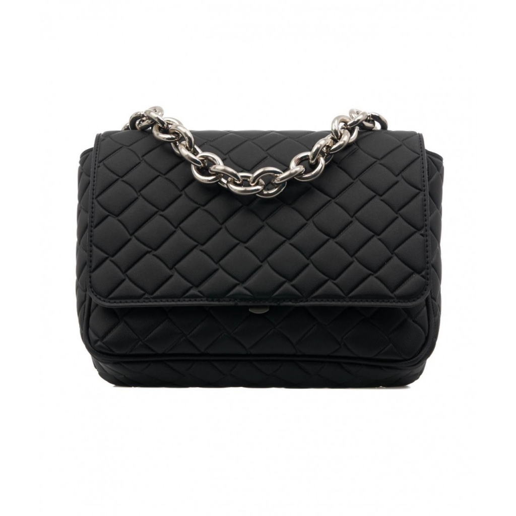 Miinto Donna Accessori Borse Borse a tracolla Taglia: ONE Size Donna Borsa a spalla/ tracolla in ecopelle trapuntata nero B23Mo134 Jc4079 Nero 