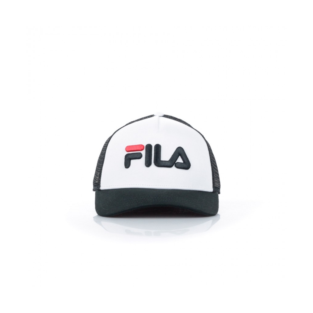 cappellino visiera curva uomo trucker cap BLACK/BRIGHT WHITE