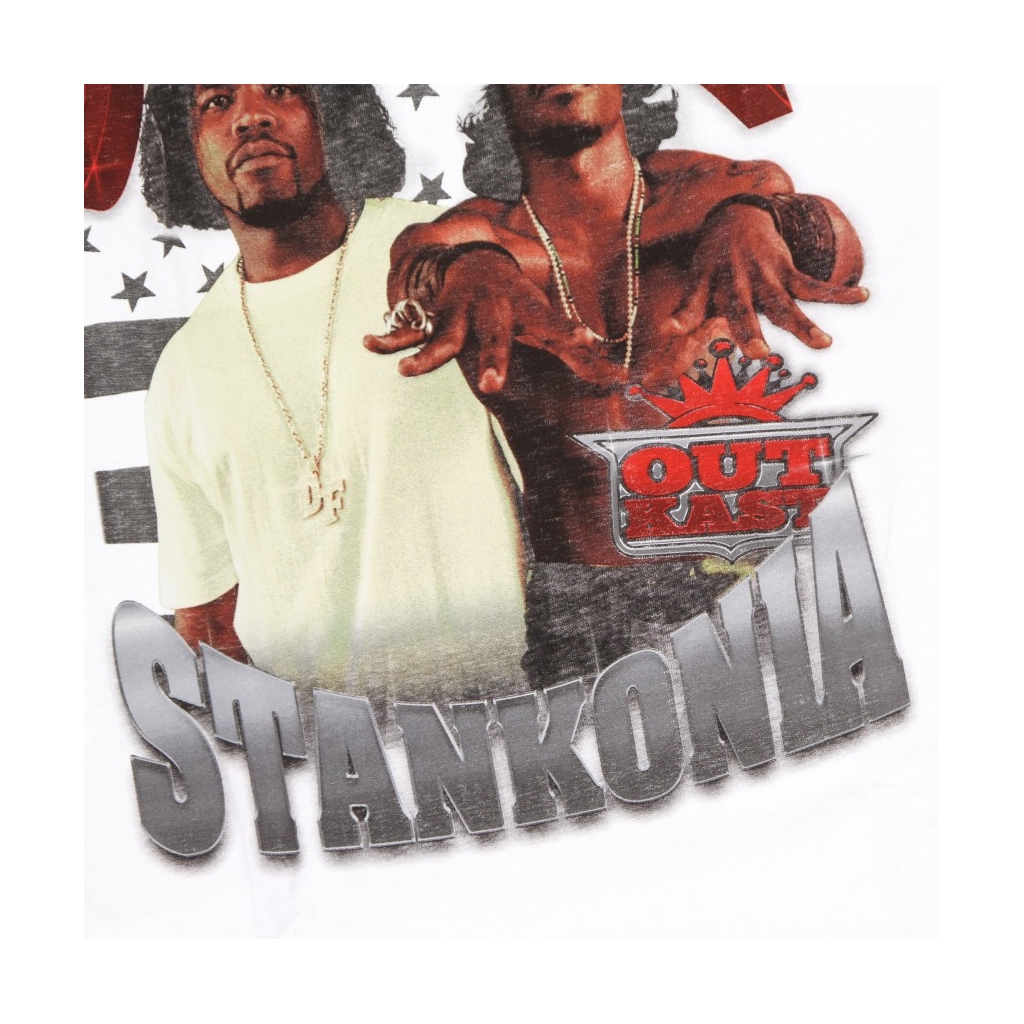 maglietta uomo outkast stankonia oversize tee WHITE