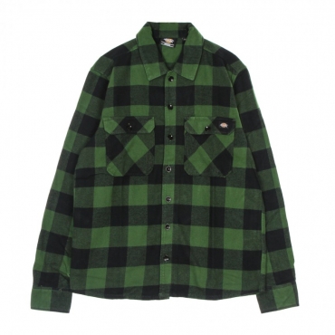 camicia manica lunga uomo new sacramento l/s shirt PINE GREEN