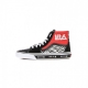 scarpa alta uomo sk8-hi korean typography RACING RED/TRUE BLUE