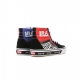 scarpa alta uomo sk8-hi korean typography RACING RED/TRUE BLUE