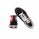 scarpa alta uomo sk8-hi korean typography RACING RED/TRUE BLUE