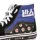 scarpa alta uomo sk8-hi korean typography RACING RED/TRUE BLUE
