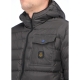 Giacca Refrigiwear Uomo Piuma Cappuccio Hunter Jacket DARK ANTRACITE