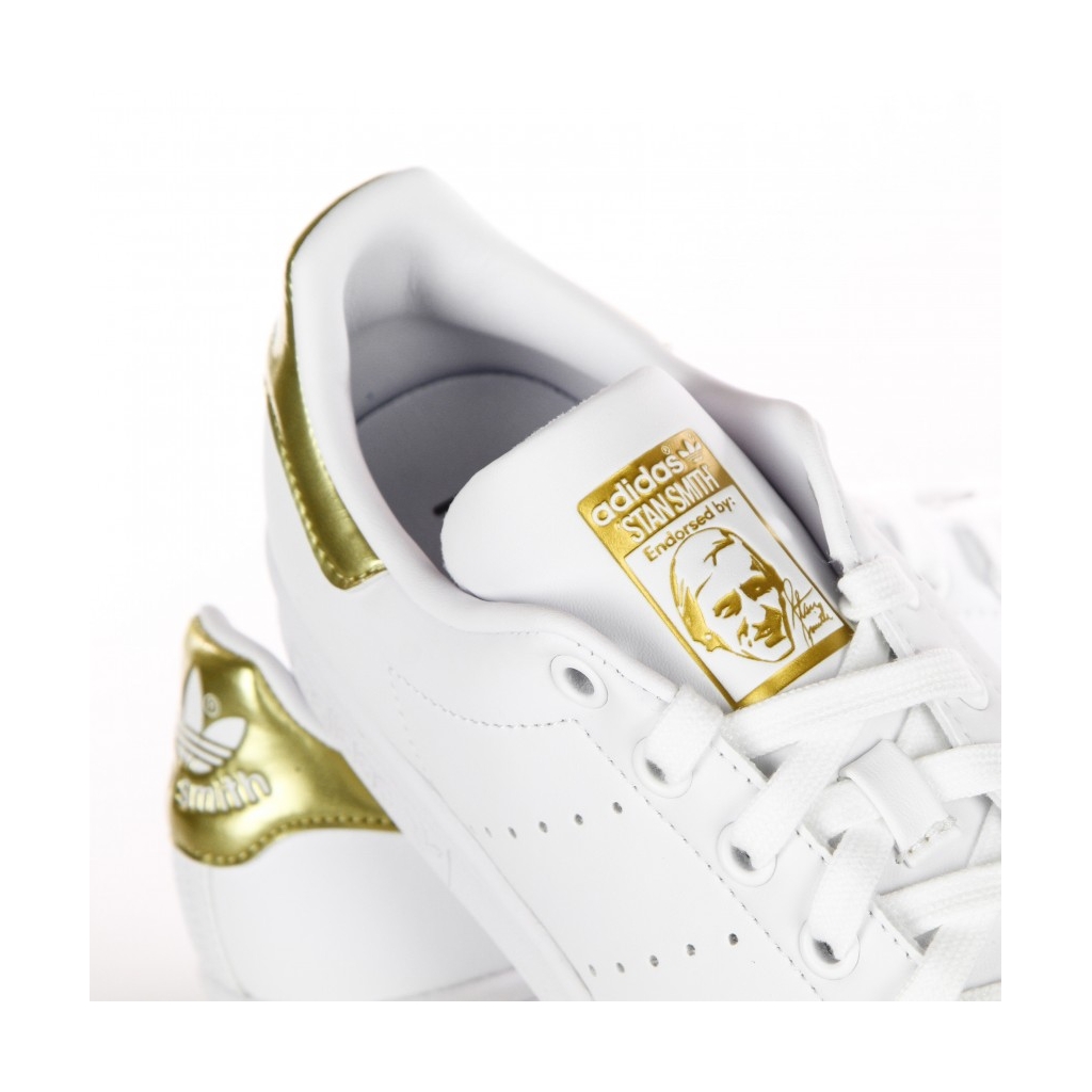 scarpa bassa donna stan smith CLOUD WHITE/CLOUD WHITE/GOLD METALLIC