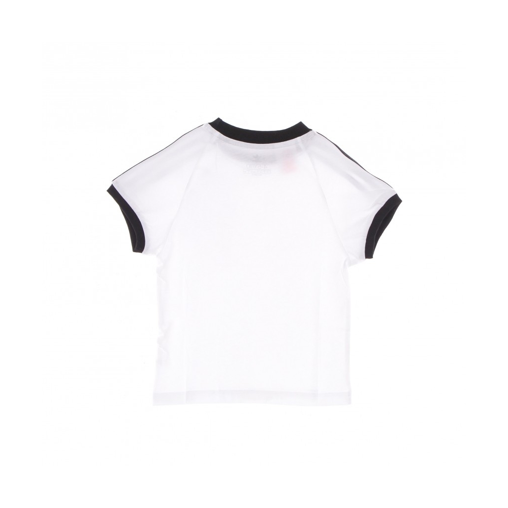 maglietta bambino 3 stripes adicolor tee WHITE/BLACK