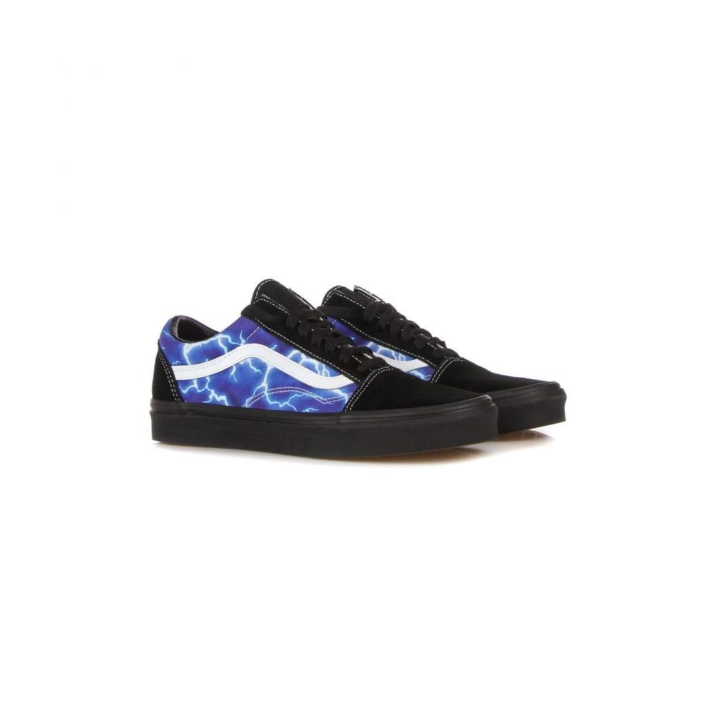 scarpa bassa uomo old skool lightning BLACK/BLUE
