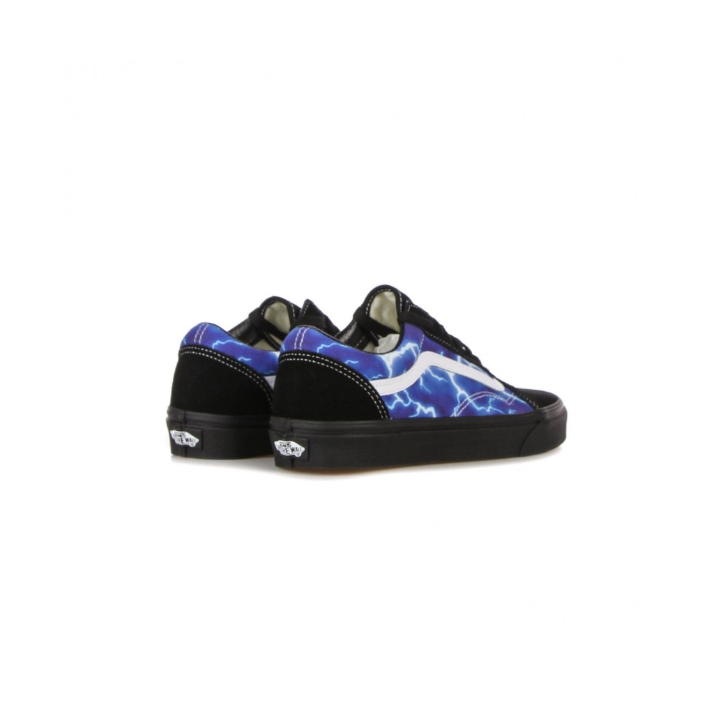 scarpa bassa uomo old skool lightning BLACK/BLUE