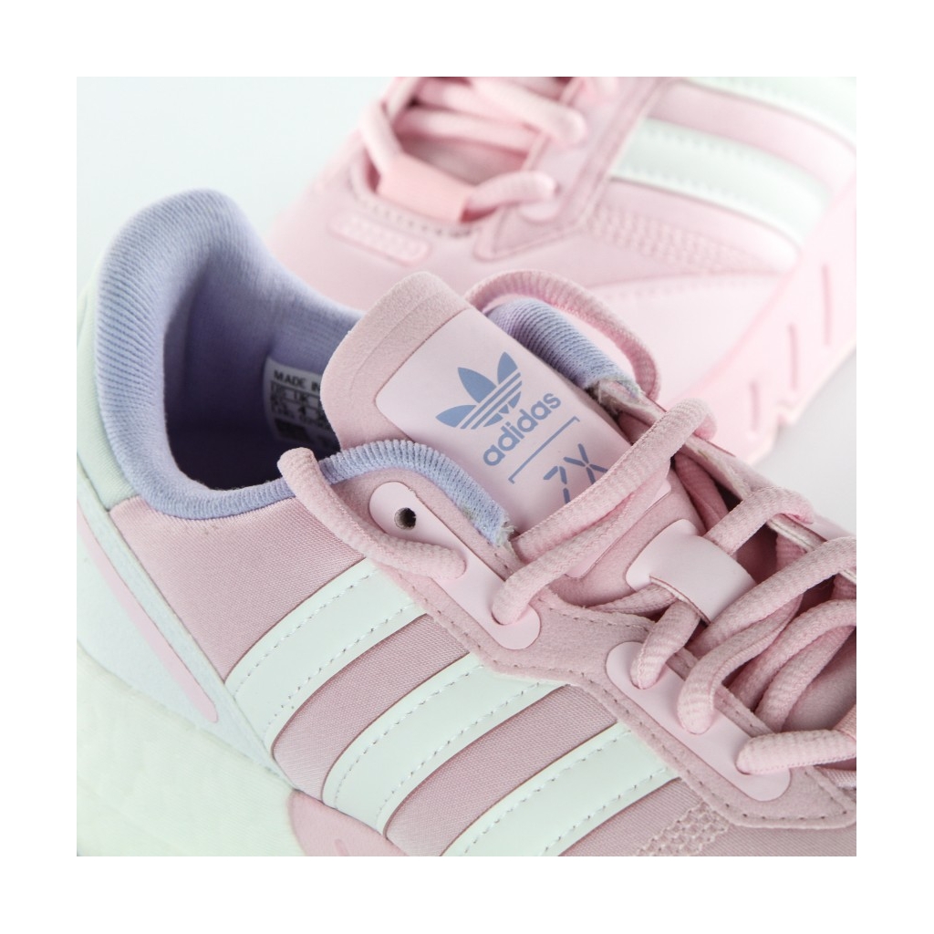 scarpa bassa donna zx 1k boost w CLEAR PINK/CLOUD WHITE/VIOLET TONE